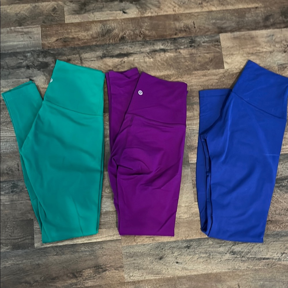 Lululemon Colorful Wunder Unders Leggings bundle
